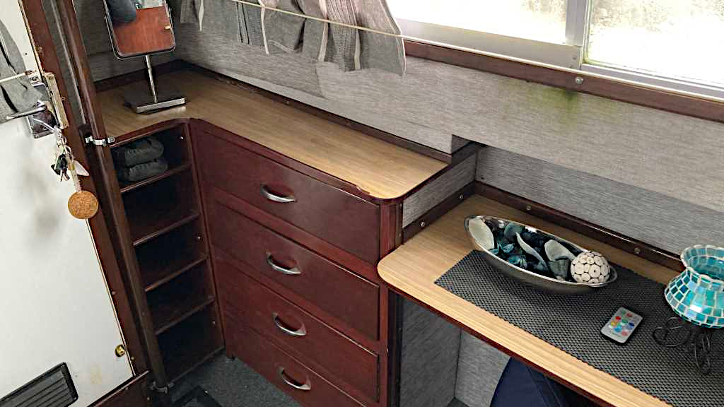 Aft Cabin furniture in Alfresco