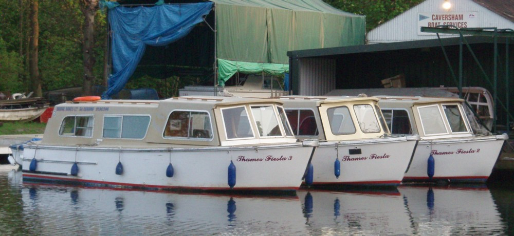 Three Safaris at Caversham Boat Services